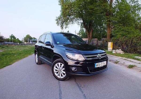 Volkswagen Tiguan cena 51800 przebieg: 208000, rok produkcji 2012 z Międzyrzec Podlaski małe 172